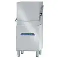 COMMERCIAL ELECTRONIC STAINLESS STEEL DOOR-TYPE DISHWASHER - MOD. 110AL - THREE PHASE SUPPLY - ELECTRONIC CONTROL SYSTEM - CLEARANCE MAX HEIGHT cm 39 - RACK cm 50x50 - CYCLE (sec) 60/90/120/240 - ADJUSTABLE DETERGENT AND RINSE AID DOSER - Total dimensions