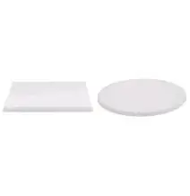 WORKTOP - Mod. HPL - STRUCTURE IN LAMINATED HPL - SQUARE AND ROUND TOPS (DEPENDING ON THE MODEL) - THICKNESS OF 1.2 CM - CE STANDARD