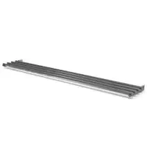 Hinged tubular tray rail
