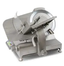 PRO LINE stainless steel gravity slicer AF350GRA I, 350 mm blade, 230V single-phase