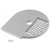 CUBES CUTTING DISCS - to be used with the vegetable slicer / mozzarella slicer Model TV2000RN, TV3000R, TV2500, FNT